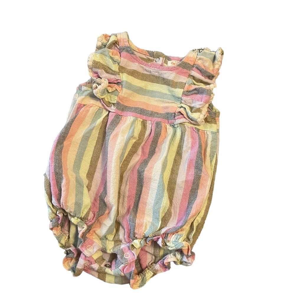 Cat and Jack baby girl romper infant 0-3 mo